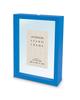 Wooden Puzzle Frame, Interior Stand Frame, Blue (10x14.7cm)