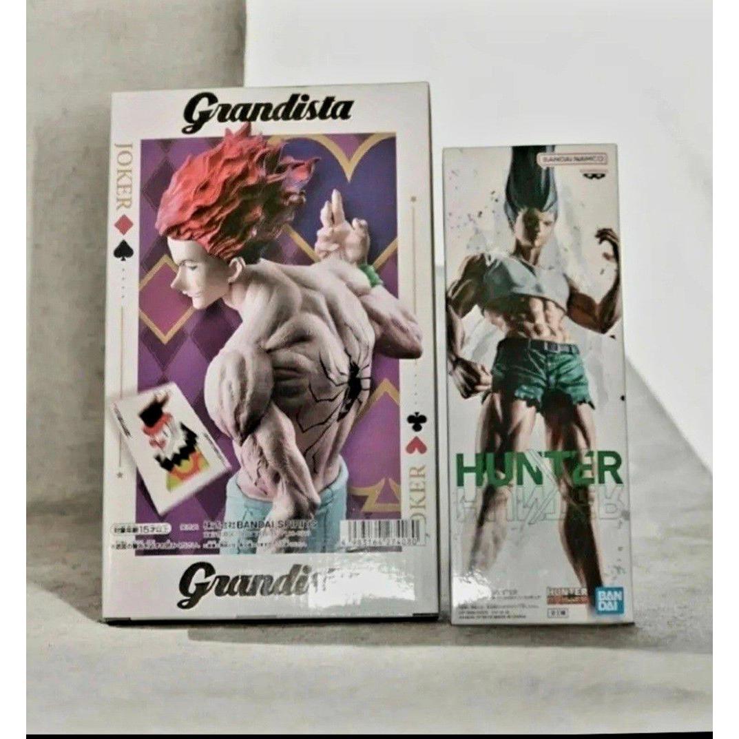 Б/у b. Набор из 2 фигурок Hunter Hunter Figlife, призовых фигурок Hisoka Grandista. Совершенно новые, нераспечатанные.