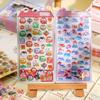 Yousheng Japanese Theme Puffy Stickers 3D Sushi Dessert Mountain Stickers Kawaii Goldfish Colorful Mini Decals for Scrapbooking DIY Projects Laptop