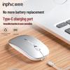 Перезаряжаемая беспроводная бесшумная мышь INPHIC M1P