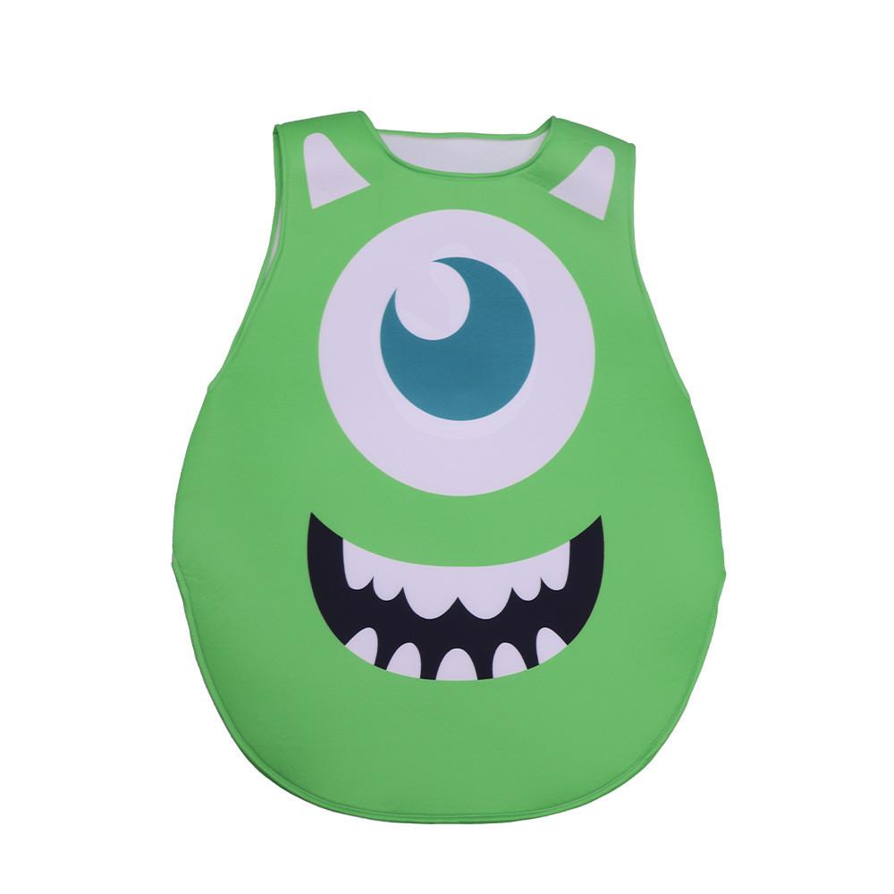

Monsters Inc Mike Green Cosplay Costume Anime Role Play Halloween Fashion Party Adult