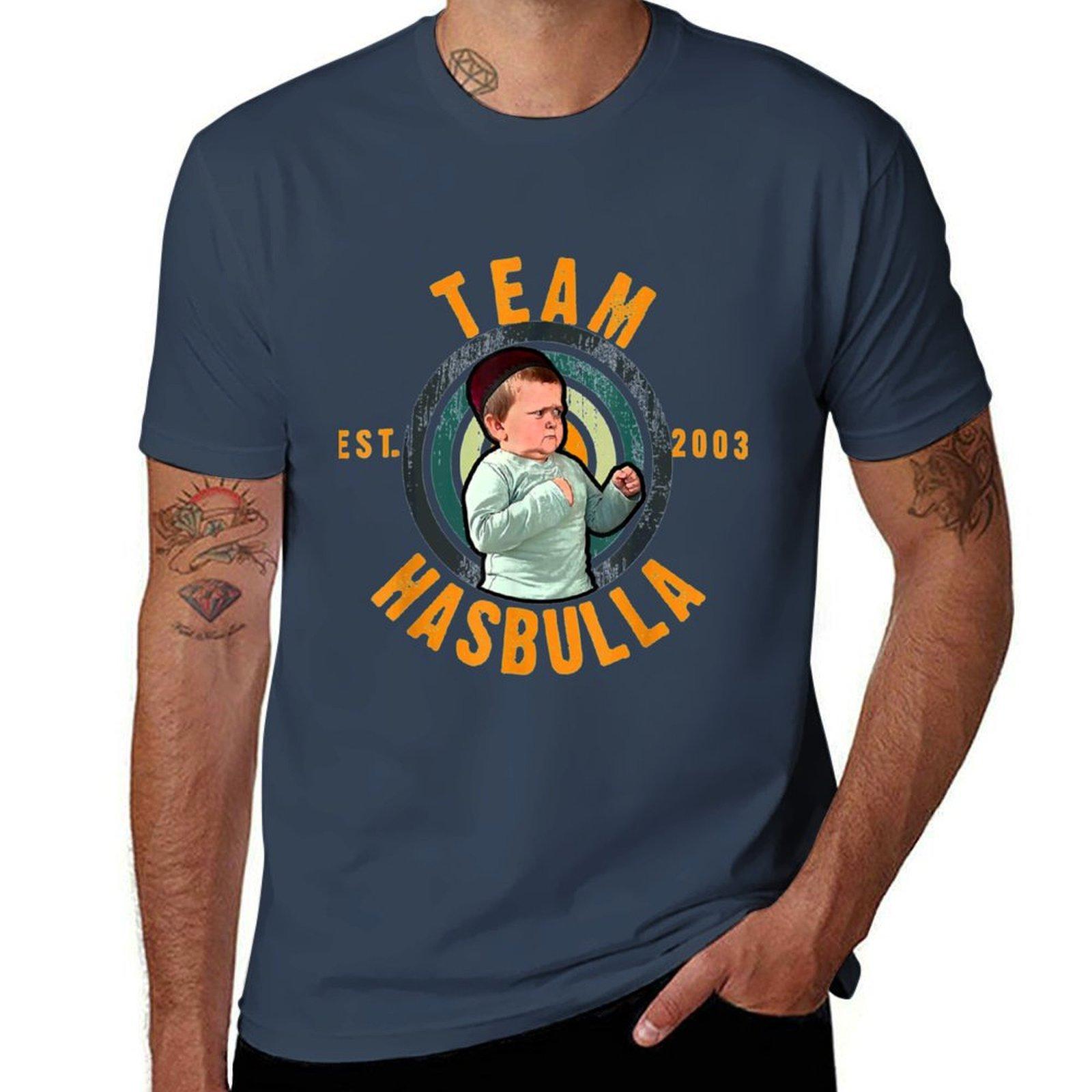 Funny Hasbulla Hasbullah Smile Tshirt Casual Pattern Print Tee Shirt S