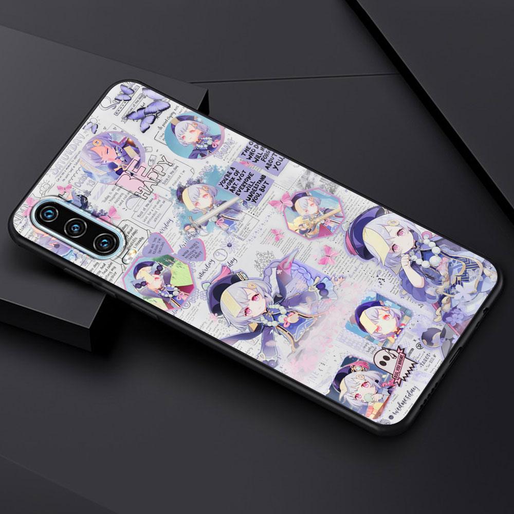 Genshin Impact Phone Case For Huawei P30 Lite P50 Pro P20 P40 Lite E P Smart Z 2021 Y6 Y7 Y9 2019 Y6p Y9s Y7a Silicone Cover