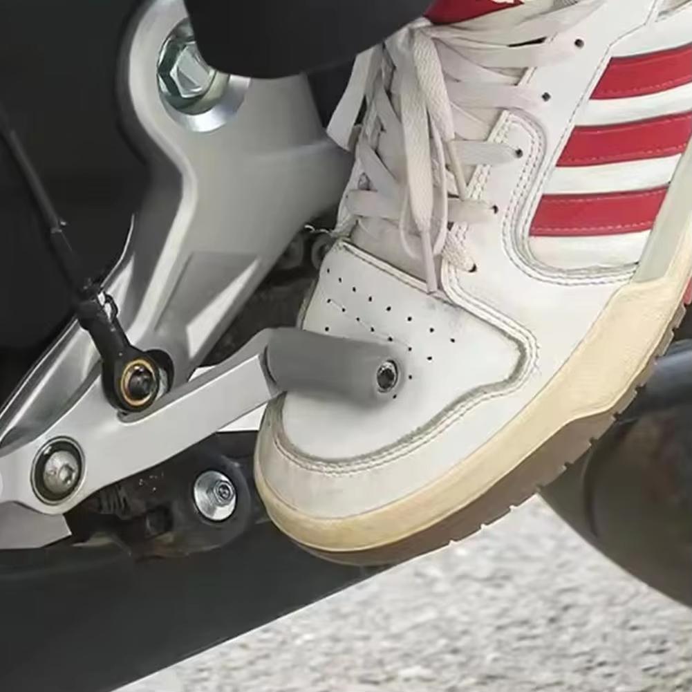 Universal Motorcycle Shift Gear Lever Pedal Rubber Cover Anti-skid Foot Peg Toe Gel Accessories for Honda Kawasaki Yamaha
