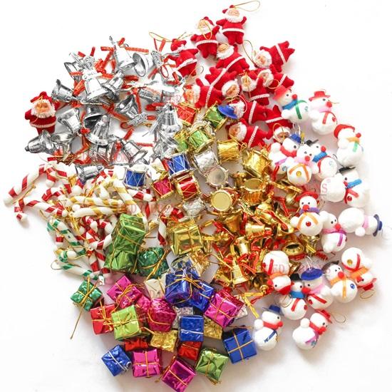 Christmas Tree 6 Feet with Led Light 101 Decoration Hanging Props Ornaments for Table Office Artificial Xmas Tree Decor Items for Home