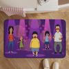 Animation-Bob's BurgersS Floor Mat Soft Non-Slip Bath Mat, Bedside Carpet, Absorbent Doormat for Home