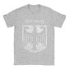 T-shirt Aquila Nera Stemma di Stato Tedesco T-shirt Trendy Cool Manica Corta Top Classici Spiaggia Cotone Girocollo T-shirt Oversize