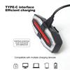 Bike Tail Light with Turn Signals Warning Cycling Light Wireless Remote Control  5 Light Modes for Night Riding Bike Rear Light