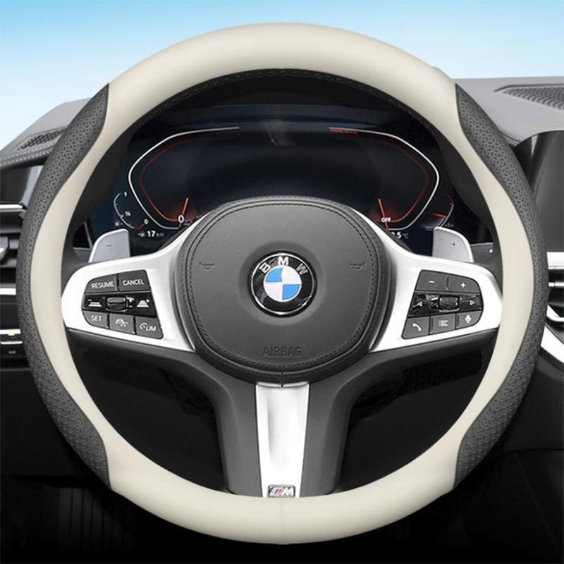 Leather Car Steering Wheel Cover for BMW F23 F22 F32 F33 F36 G30 G31 G32 G01 F45 F90 I3s I3 I8 112 115 F39 G02 Auto Accessories