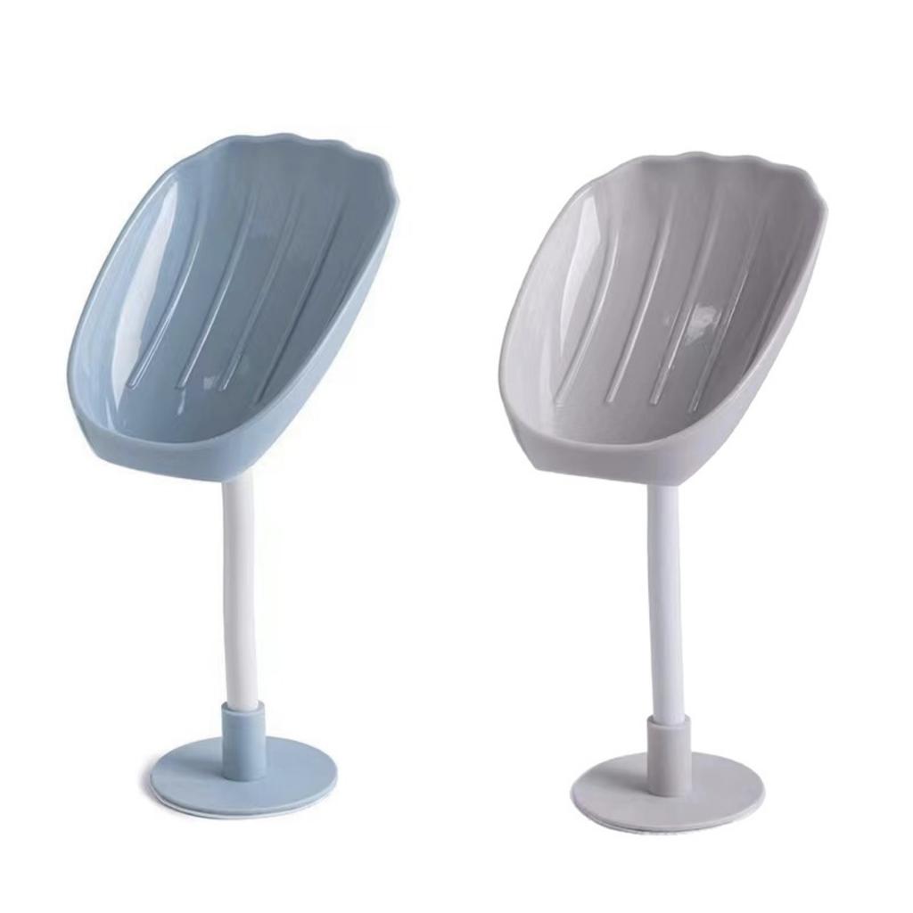 Bathroom Soap Dishes Holder, Self Draining Soap Box with Drain Holes, Portable Soap Container for Household Bathroom Accessories