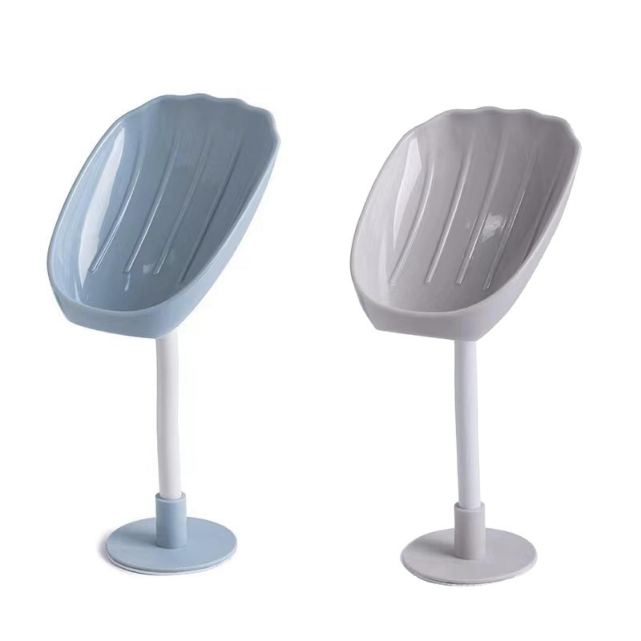 

Bathroom Soap Dishes Holder, Self Draining Soap Box with Drain Holes, Portable Soap Container for Household Bathroom Accessories