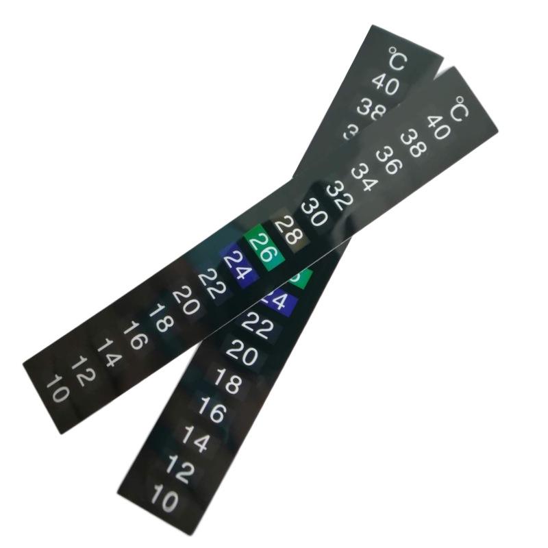 Temperature Measurement Stickers Adhesive Digital Fish Tank Fridge Sticker Temperature Control Stick-on Aquarium Thermometer