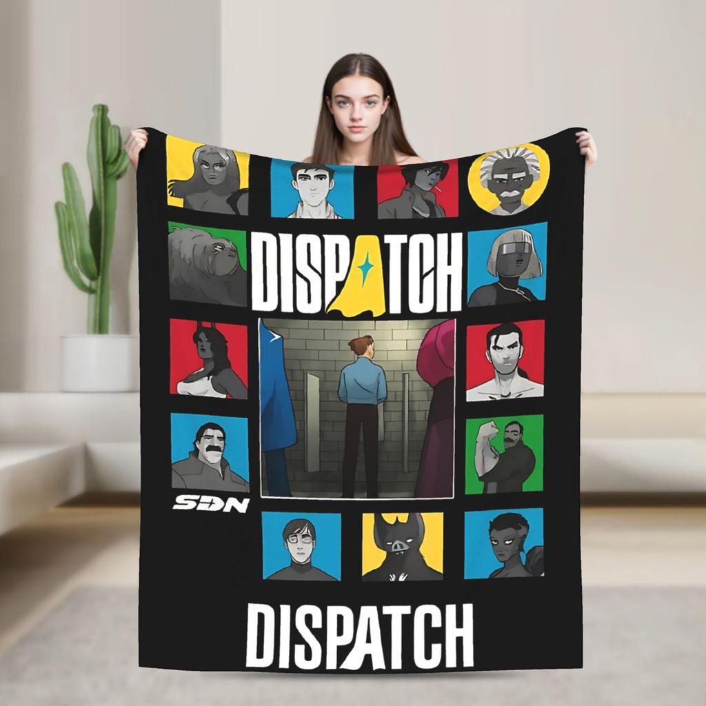 Soft Blanket Picnic Dispatch Game Throw Blanket  Flannel Bedspread For Bedroom Funny Sofa Bed Cover