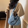 Women's Multi-Pocket Large Capacity Denim Bag Shoulder Crossbody Bag