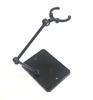 [Set of 2] Figure and Plastic Model Arm Stand Display Stand, 93 X 73mm, 90mm Support, Weight 25g, Black. Enjoy Free-form Display.