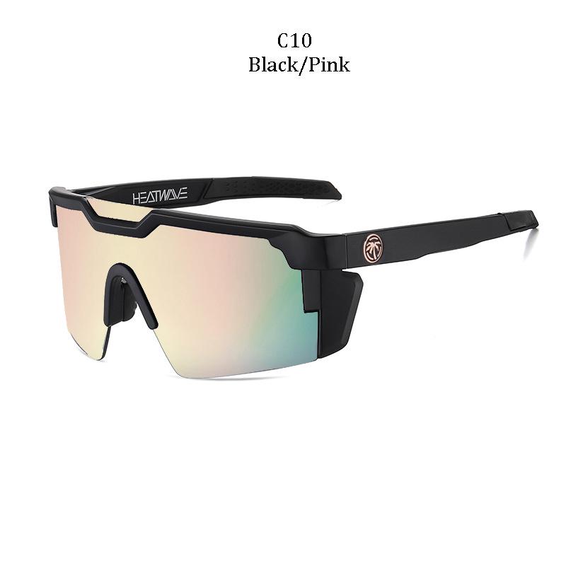 HEAT WAVE UV400 Radbrille - Hochwertige echte Linse für Outdoor-Sportarten