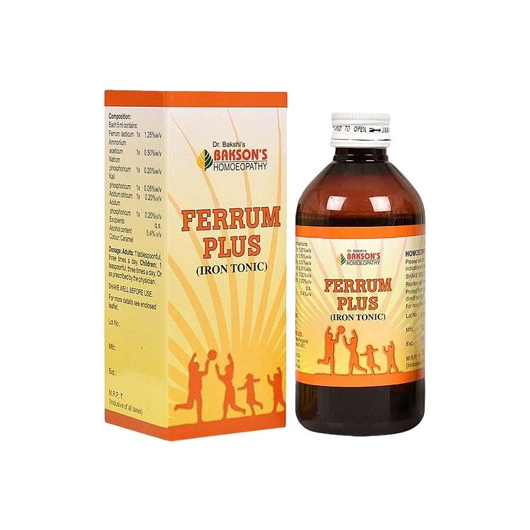 

Феррум Плюс (200 мл), Ferrum Plus, Bakson 200ml