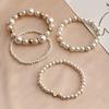 Elegant Pearl Heart Bracelet: Naju BZ1365 European & American Fashion