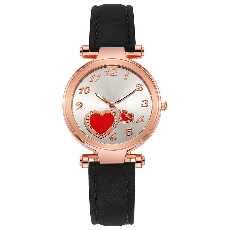 

Korean ins style retro love watch women s niche simple and versatile mini temperament student literary tide women s watch