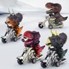 Animal Figurines Dinosaur Modeling Motorcycle Desktop Ornament Pullback Motorcycle  Children'S Toy
