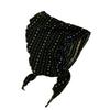 Stripe Print Snow Flower Scarves Korean Style Triangle Hijab Scarf Cotton Linen Headscarf  Gift