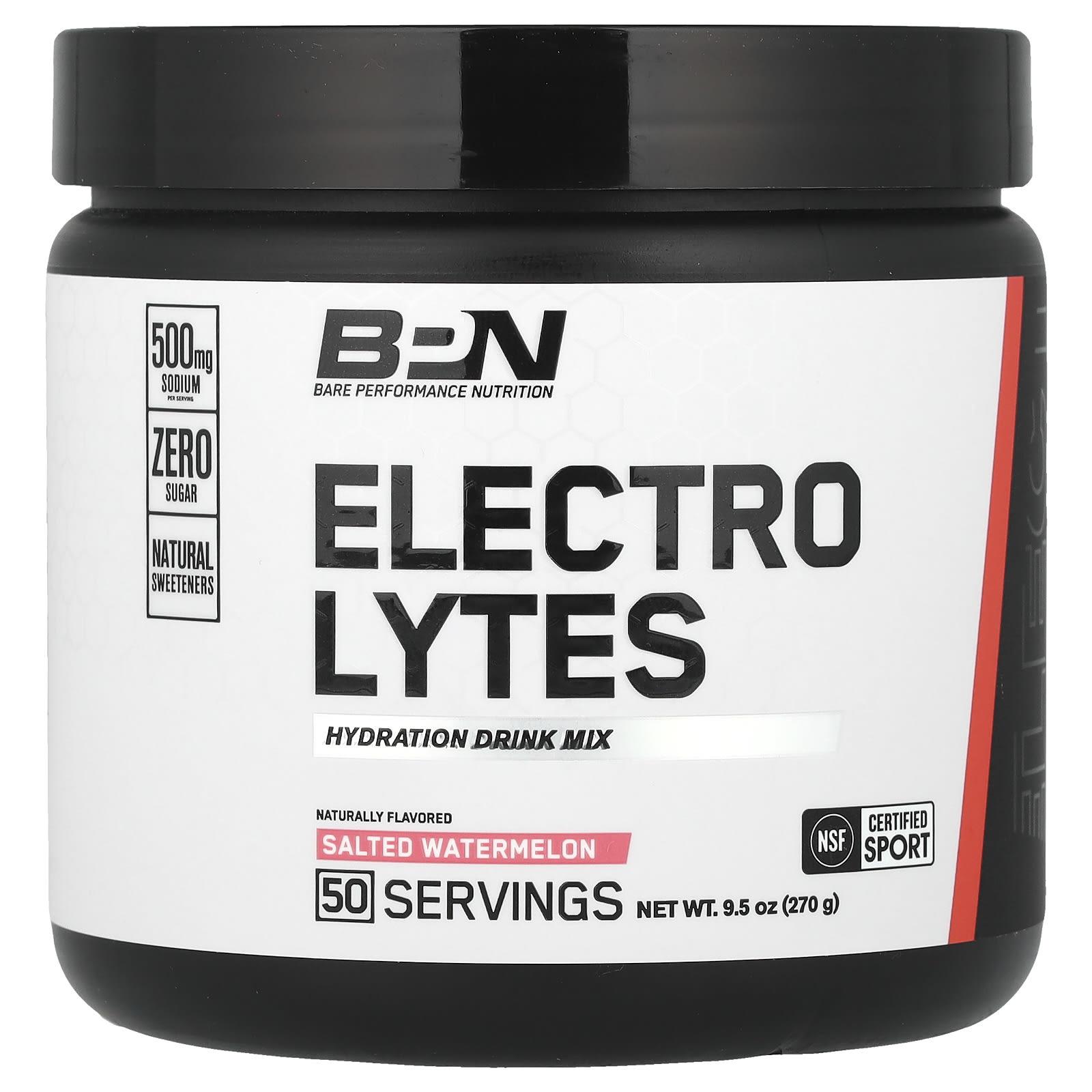 

BPN, Electrolytes, Rehydration Drink Mix, Salted Watermelon Flavor, 9.5 oz (270 g)