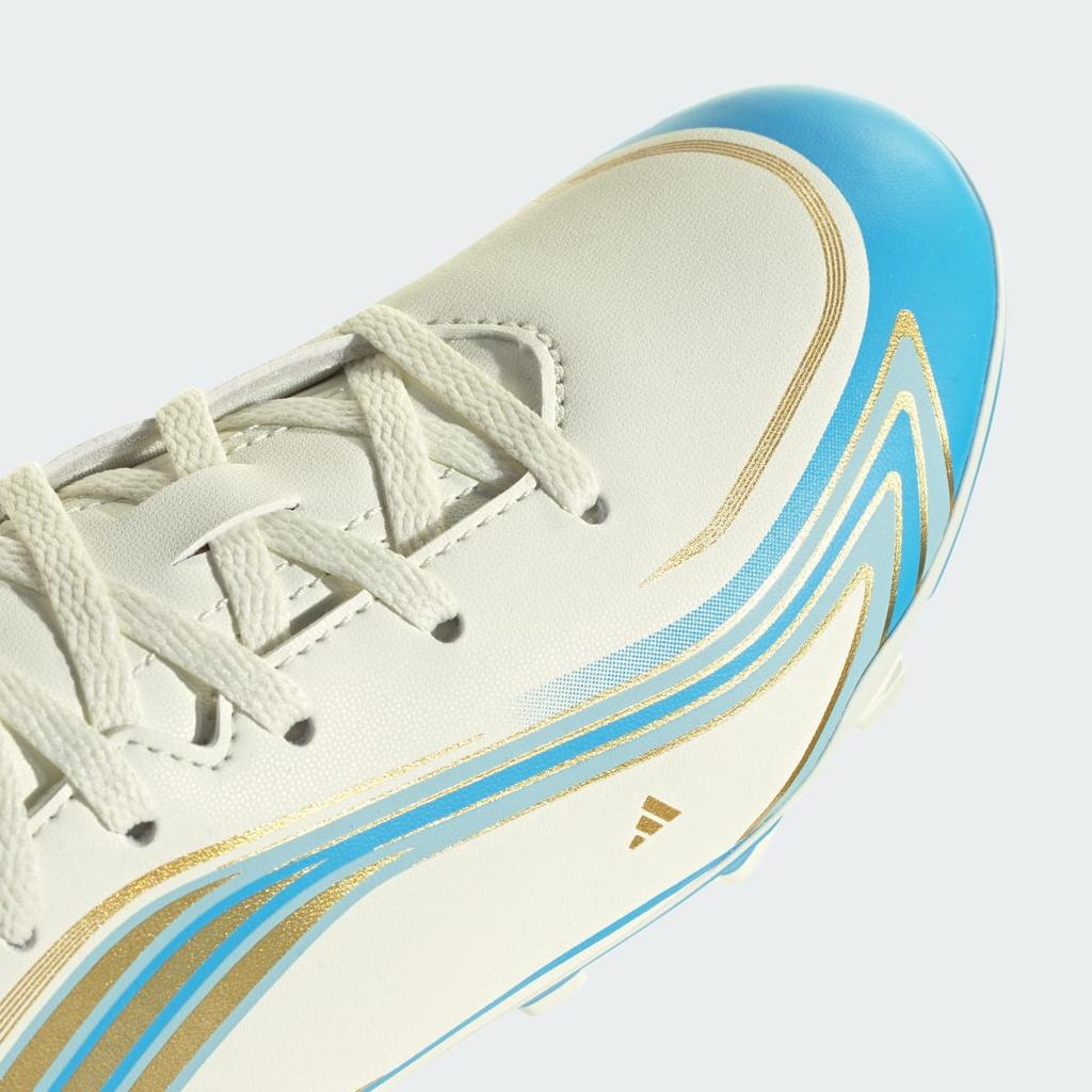 adidas Multi Ground Football Boots Kids IH1915 Kids' Performance Sports Shoes Ivory / Semi Blue Burst / Icey Blue