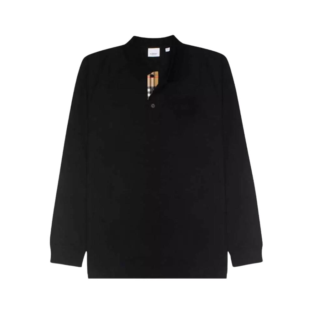 Burberry FW23 Polo Shirt Men's Black 80754851