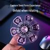 Creative Exploding Shell Finger Gyroscope: Transformable Rotating Toy for Kids