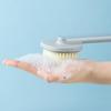Long Handle Body Brush with Shower Gel Container for Men and Women Elderly