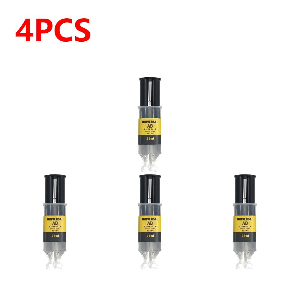 1-10 SZT 25ml Żywica Epoksydowa Klej AB Uniwersalny Super Klej AB Mocny Super Płynny Klej Wodoodporny Natychmiastowy Szybkoschnący Klej Klejenie
