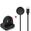 Schreibtisch-Dock-Ladegerät-Adapter für Google Pixel Watch 3 41mm 45mm / Watch 2 Silikon Rutschfester Lade-Dock-Ständer Halter