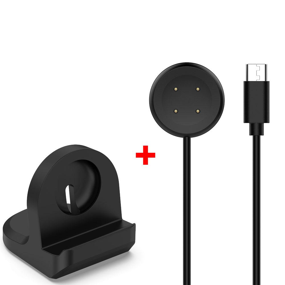Schreibtisch-Dock-Ladegerät-Adapter für Google Pixel Watch 3 41mm 45mm / Watch 2 Silikon Rutschfester Lade-Dock-Ständer Halter