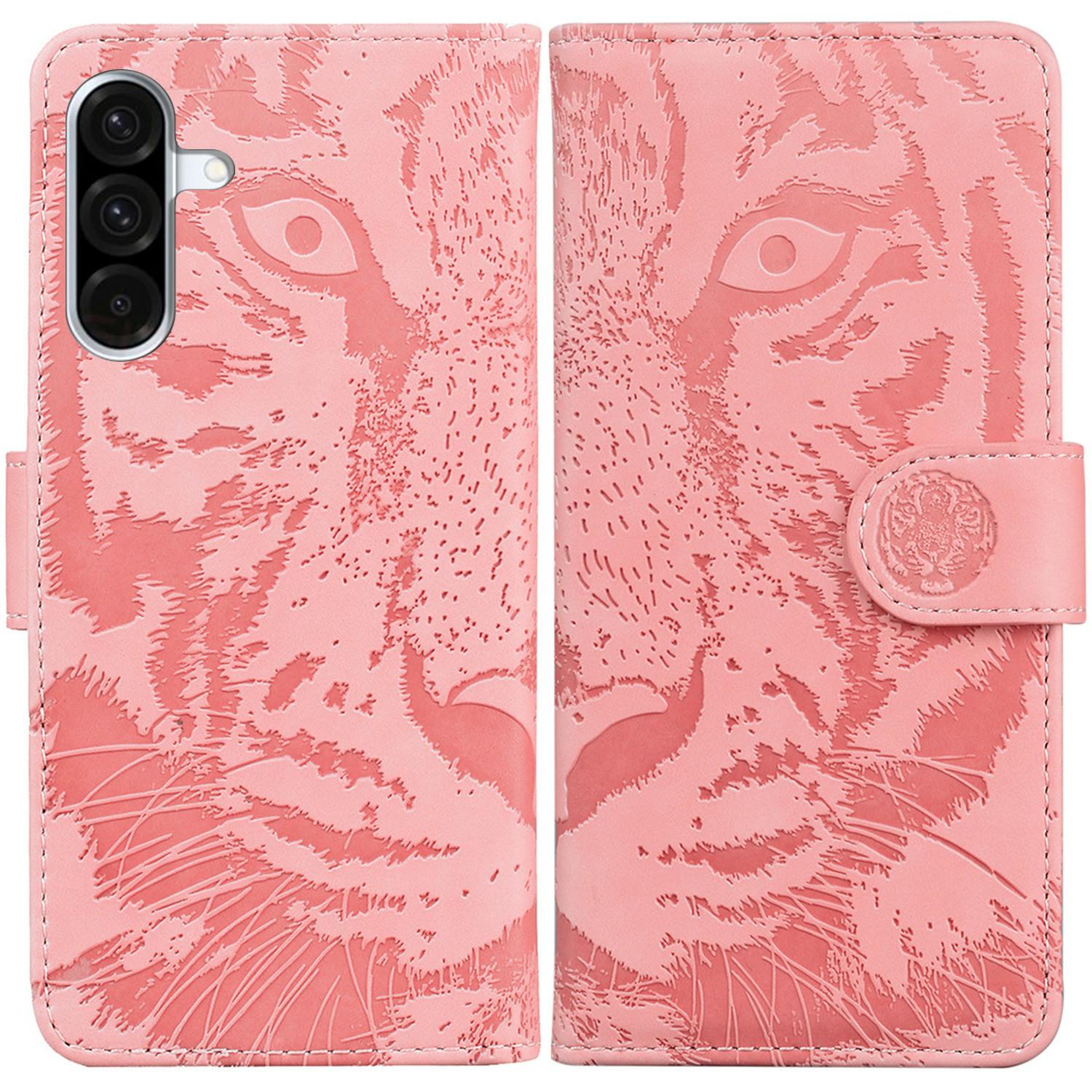 

For Samsung Galaxy A17 5G/A17 4G/A26 5G Case Tiger Imprint Leather Wallet Phone Cover F
