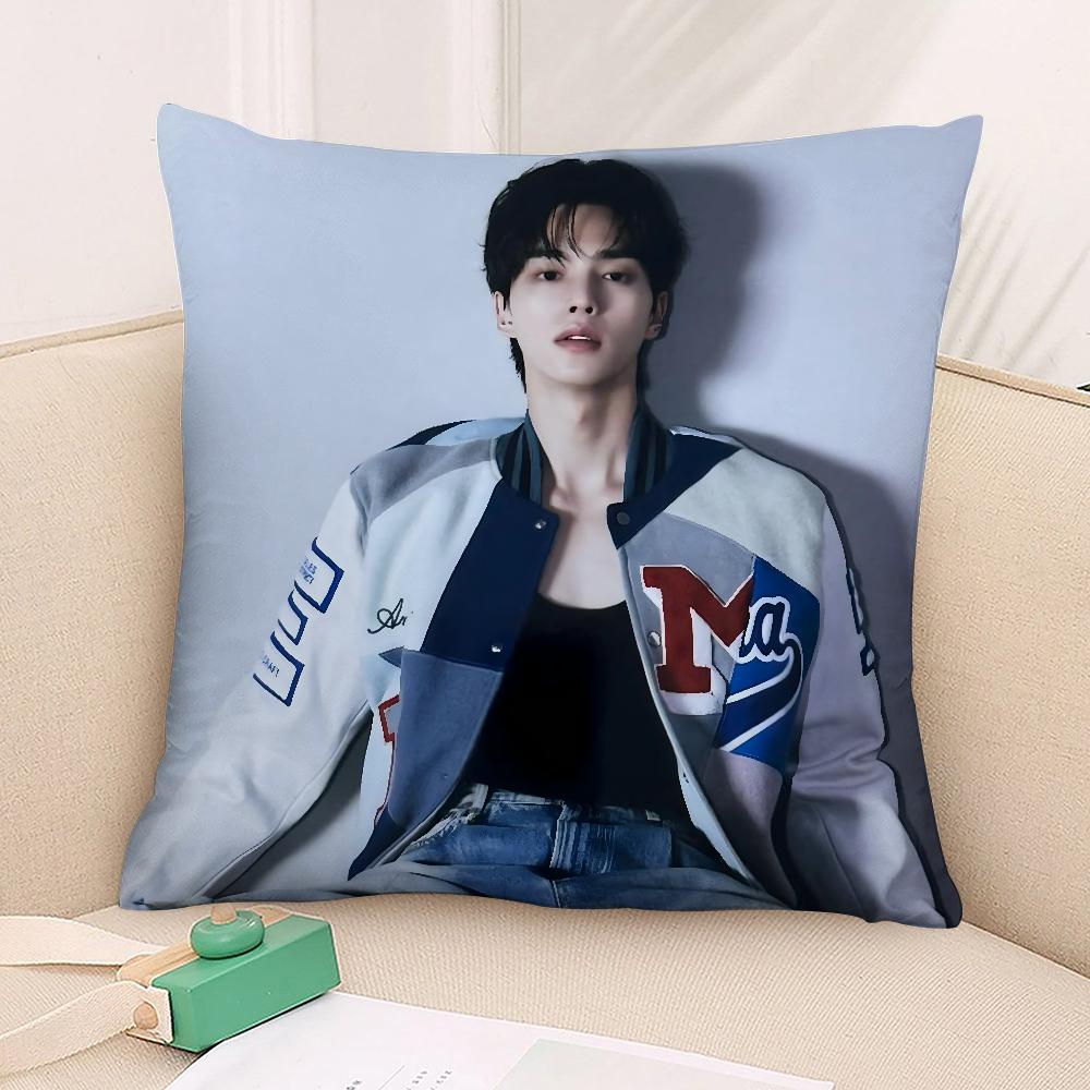 Popular Korean Actor S-Song K-Kang Pillow Case 3D Print Polyester Fiber 40*40cm Home Sofa Throw Decoration Festival Gift