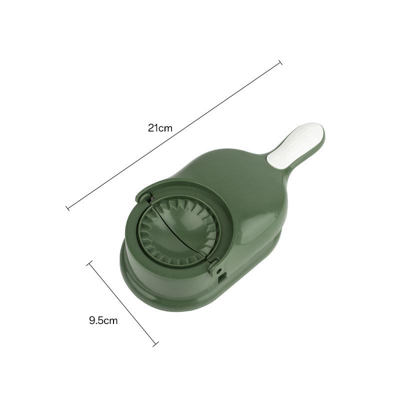 1-in-1 Dumpling Maker & Dough Press, Manual Ravioli Mold, Household Kitchen Gadget for Making Dumplings, Wontons, Empanadas, Eas