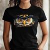 T-Shirt Frauen Piraten Eule Motiv Baumwolle Größe XS bis 3XLWird in neuem Fenster oder Tab geöffnet