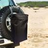 16x11x61cm Portable Tire Mount Trash Bin Oxford Fabric Multi-Pocket Storage Solution For 1WD Vehicle Mechanic Tools Accessory