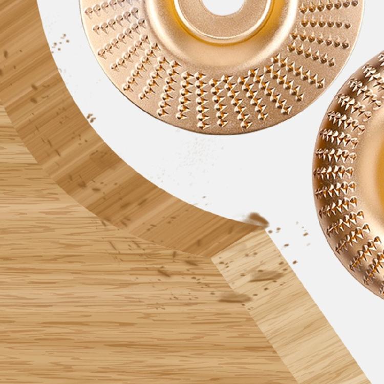 Angled Grinder Polishing Pad Heavy-Duty Wood Carving Disc Set with Upper Clamping Plates Grinding Wheel Wood Carving for Cutting Shaping Sanding