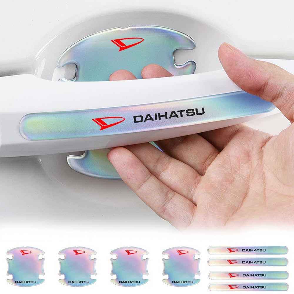 Daihatsu Set of 8 Door Protector, Side Door Guard, Car Door Guard, Protective Sticker, Prevents Collisions with Walls and Neighboring Cars