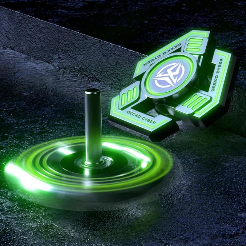 Fingertip Gyroscope Decompression Tool Metal Magic Fidget Spinner Super Black Technology Toys EDC Adults Boys Antistress ORIGIN