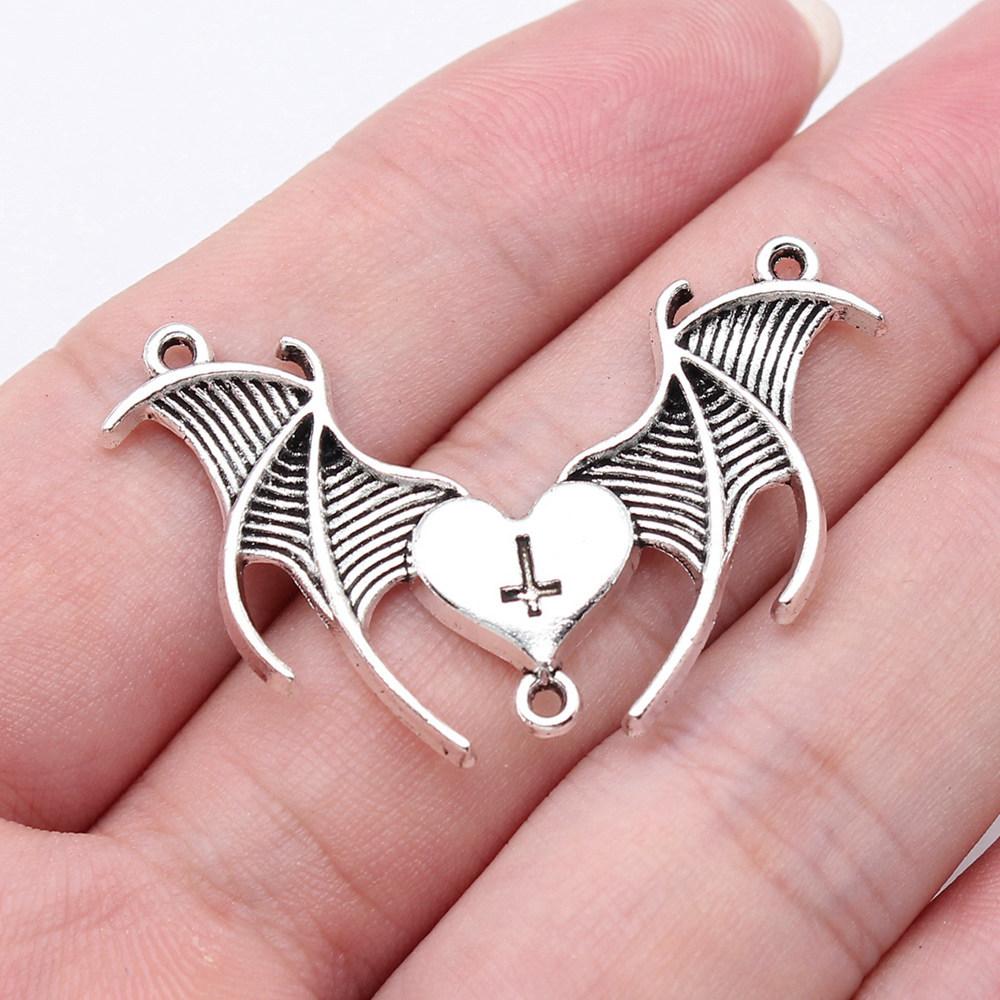 Charms Spider Halloween Bat Pendants Kids' Jewelry Materials QC119
