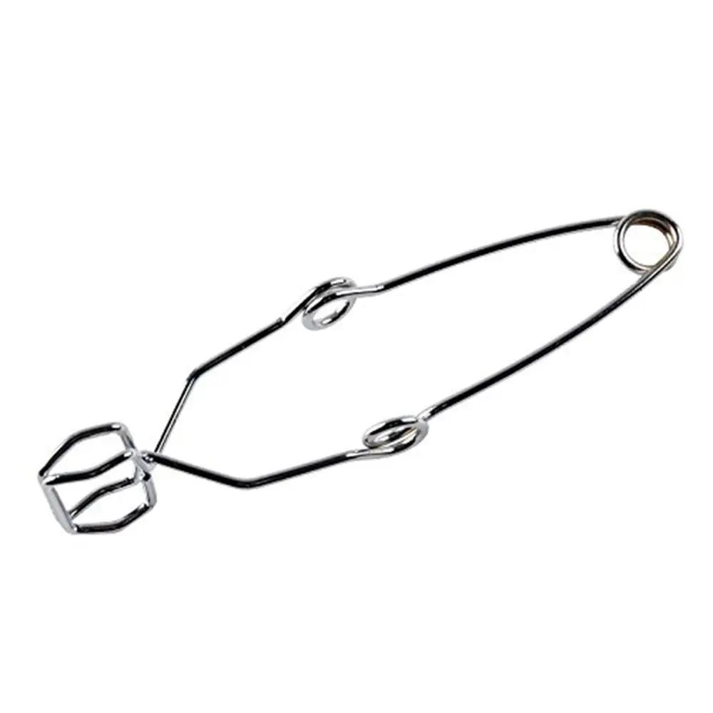 Stainless Steel Spring Steel Test Tube Clip 14.5cm Length Chrome Plated Clamp Labs Silver Test Tube Clamp Laboratory Experiment