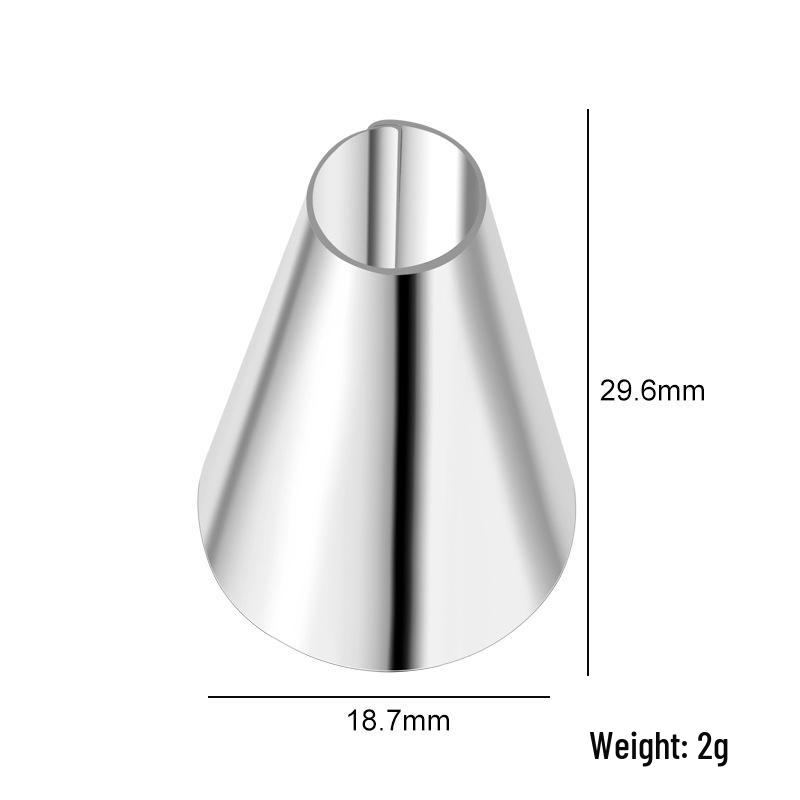 Stainless Steel Piping Tips Set - 48 Styles for Cake Decorating