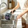 DYS Cordless Electric Grill Brush, Bristle Free BBQ Cleaning Brush with Roller, Rechargeable Stainless Steel Grate Scraper for Outdoor Grid