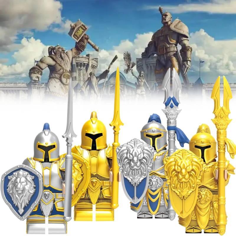 World Warcraft Of Stormwind City Guard Building Block Toys Kids Early Education