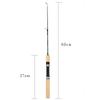 Mini Telescopic Ice Fishing Rod Portable Carbon Fiber River Shrimp Carp Fishing Pole for Winter Fish Rods Tackle 60/80/100cm
