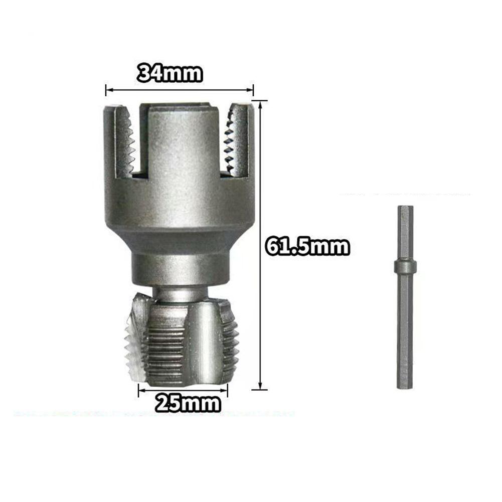 Tapping Tool Internal Thread External Hreading Tool Integrated Die Water Pipe Thread Opener Electric Threading Machine Hand Tool