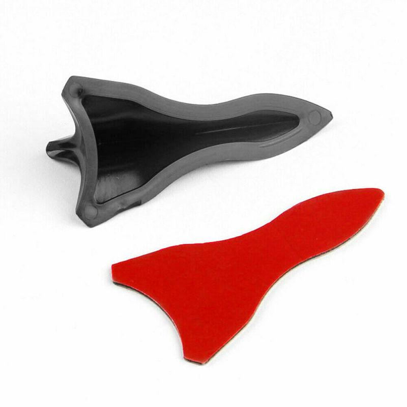 10PCS Difusor Aleta de Tiburón para Coche Generador de Vórtices para Parabrisas de Coche Spoiler de Techo Parachoques