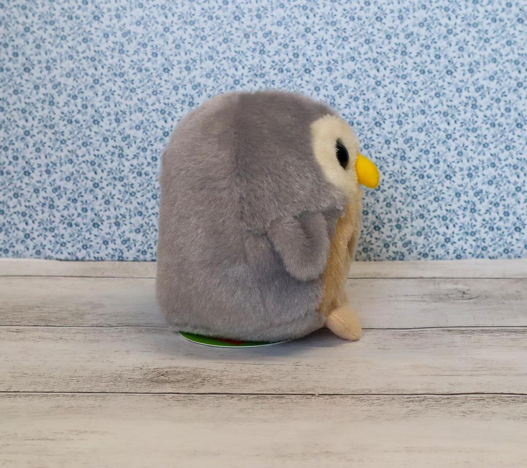 Takeoff Lucky Owl Plush Toy, Small, Gray